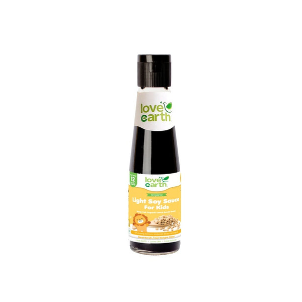 Love Earth Organic Baby's Light Soy Sauce 210ml