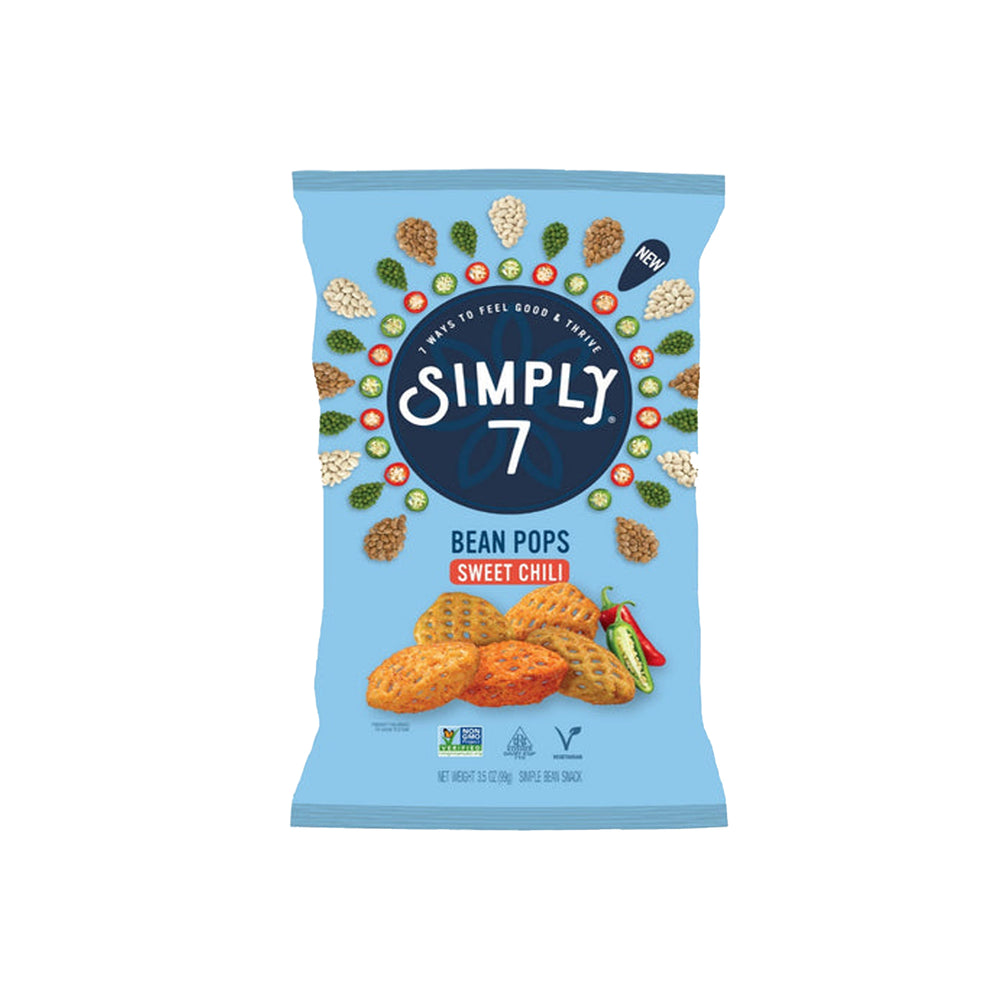 Simply7 Bean Pops Sweet Chili 99g