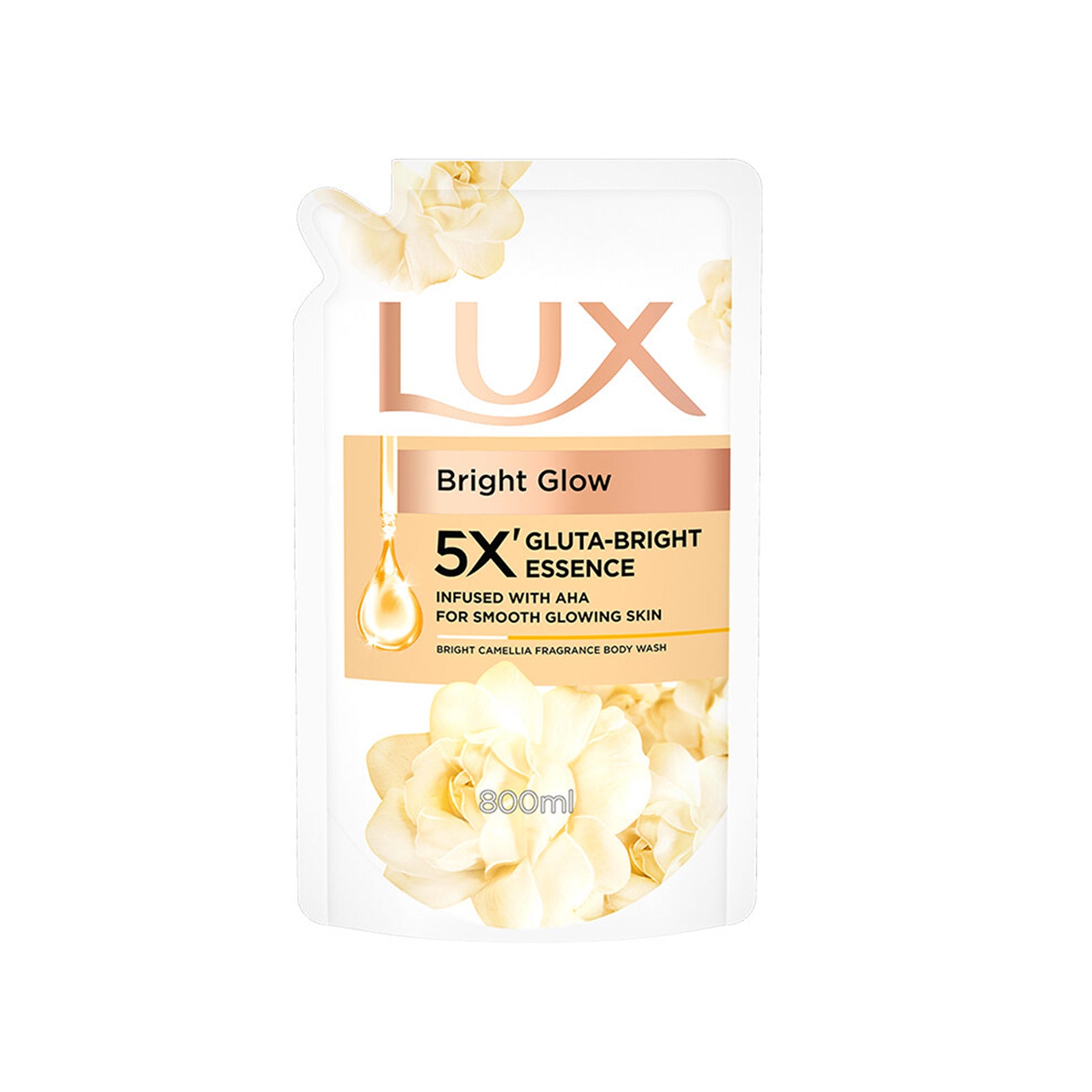 Lux Bright Impressions Body Wash Refill 800ml