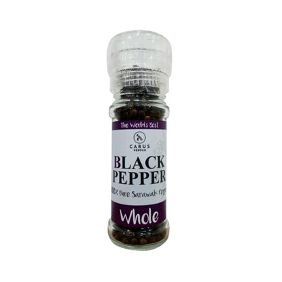 Carus Grinder Whole Black Pepper 55g
