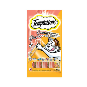 Temptations Creamy Puree Salmon & Cheese 48g