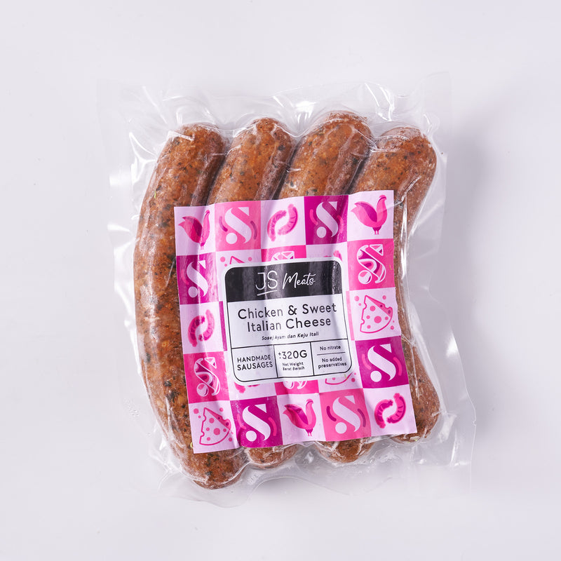 Chicken Italian Sweet Cheese Sausage 4pcs/pack