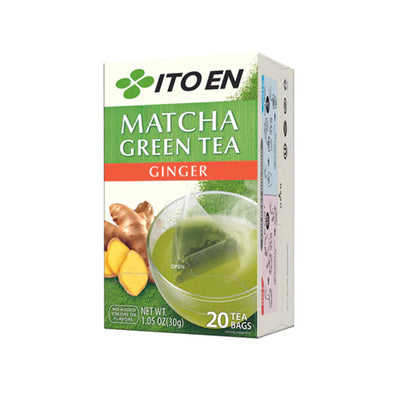 Ito-En Matcha Green Tea with Ginger 20pcs/pack