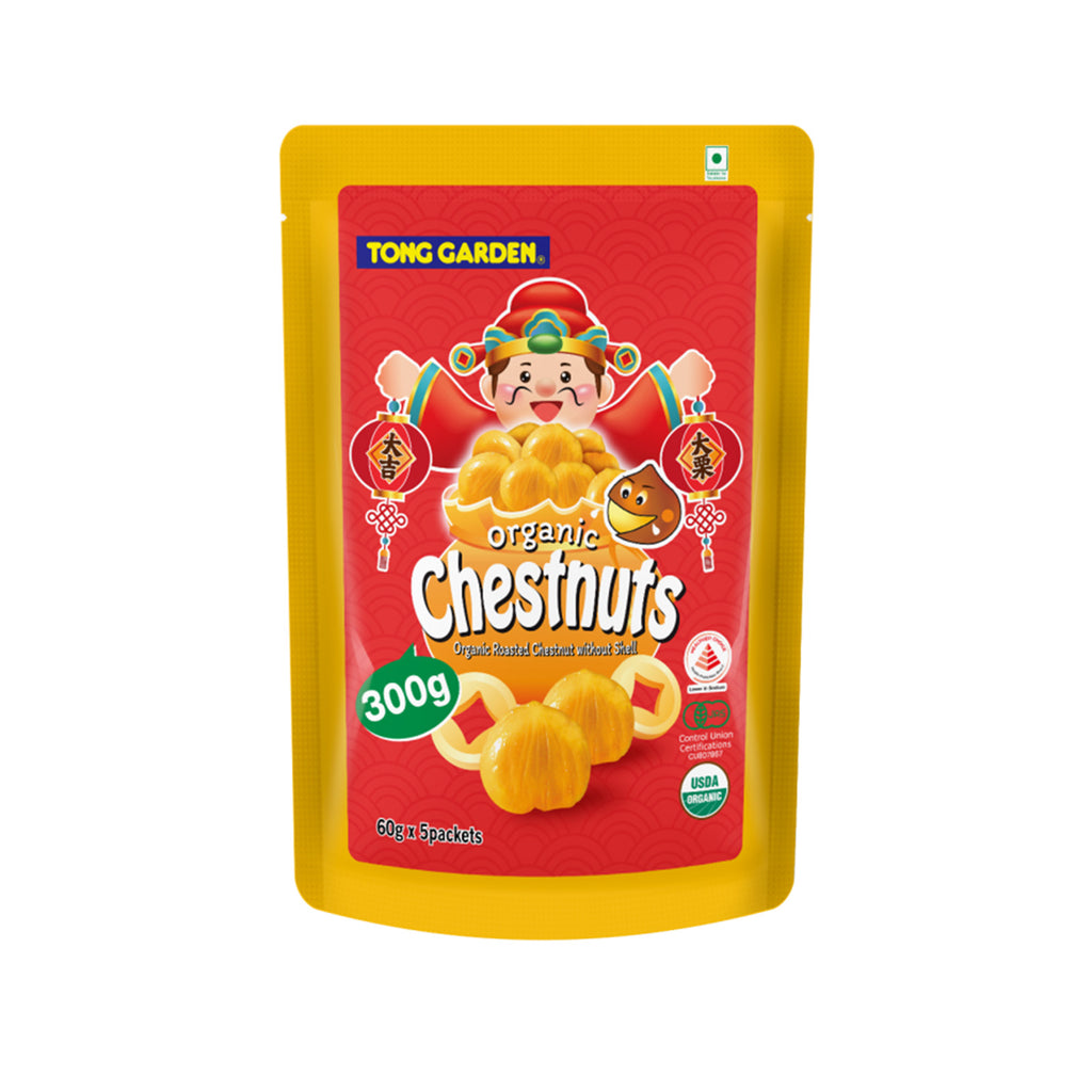 Tong Garden Organic Chestnuts 300g