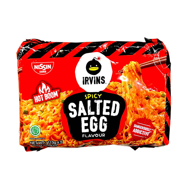 Nissin Irvins Spicy Salted Egg Flavour Instant Noodles 113g x 5 (highest price)