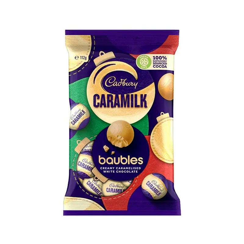 Cadbury Caramilk Baubles 112g