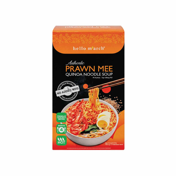 Hello M'arch Prawn Mee Quinoa Noodle Soup 410g (highest price)