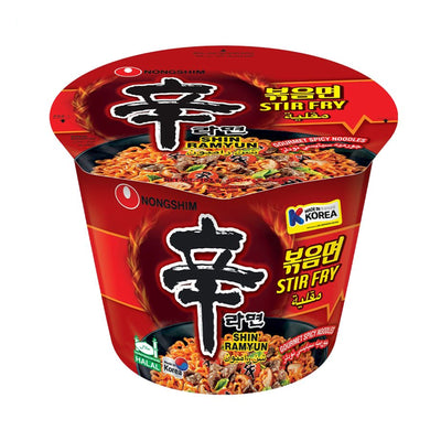 Nongshim Shin Stir-Fry Ramyun Instant Noodle (Bowl) 103g