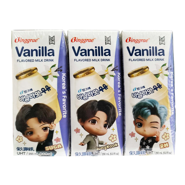 Binggrae Vanilla Milk 200ml x 6