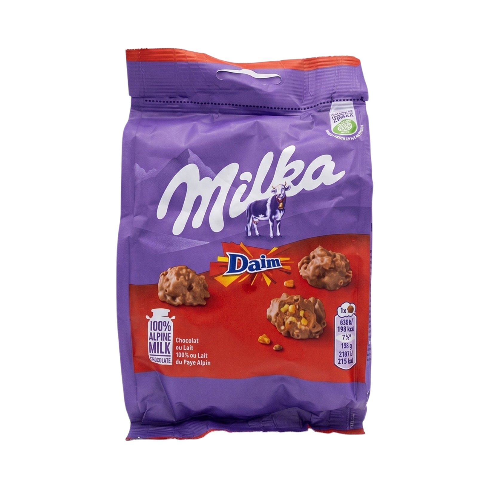 Milka Daim Snax 145g
