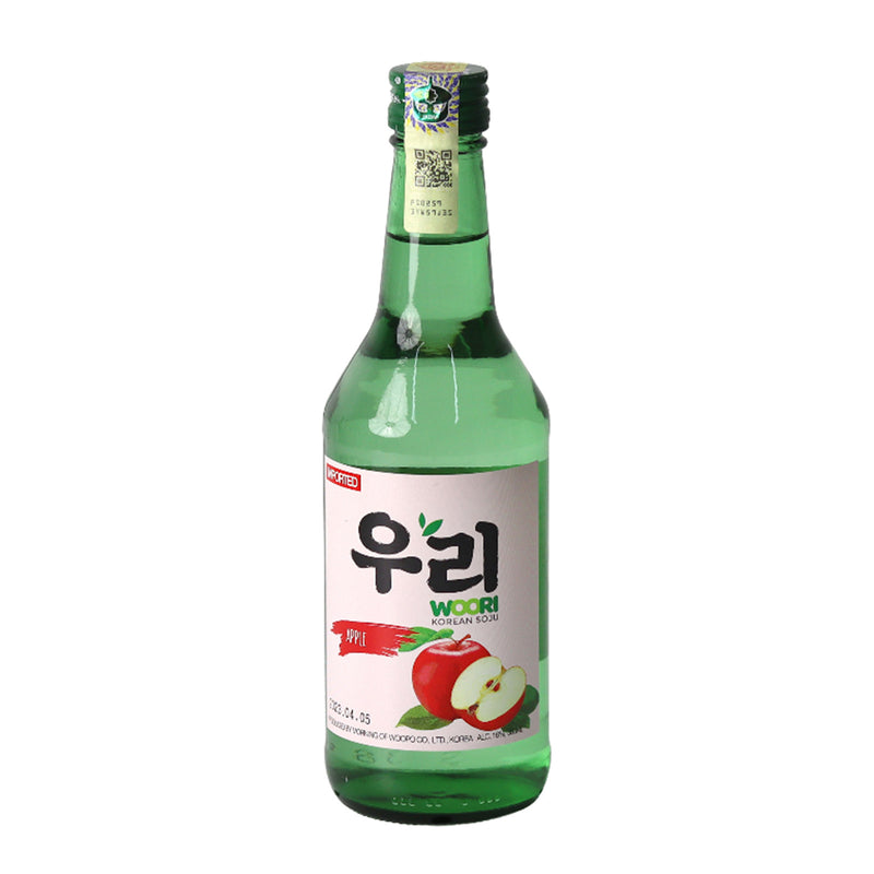 Woori Korean Soju Apple 16% 360ml