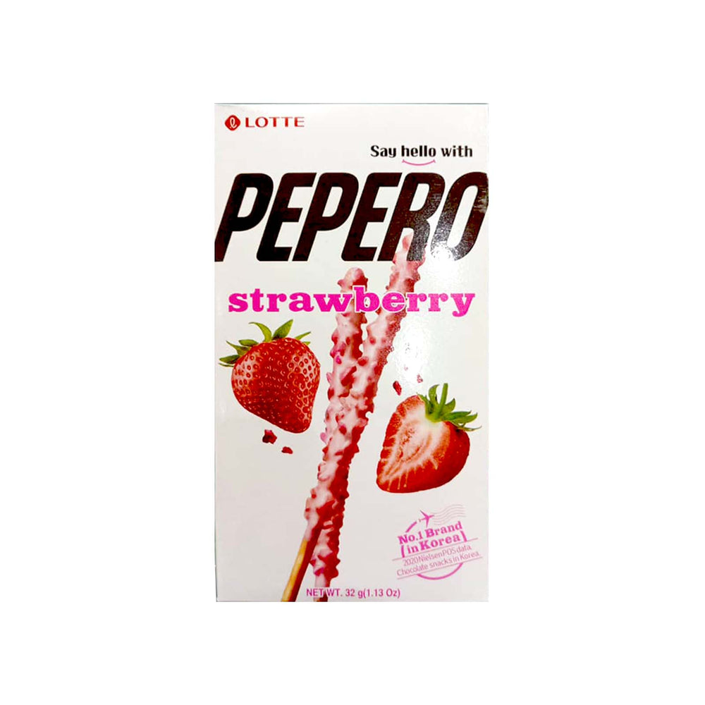Lotte Strawberry Pepero 32g