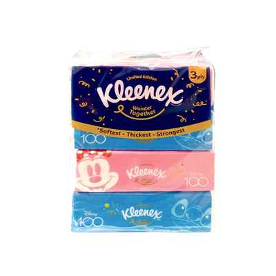 Kleenex Softbox Limited Edition 3ply 100sheets x 4