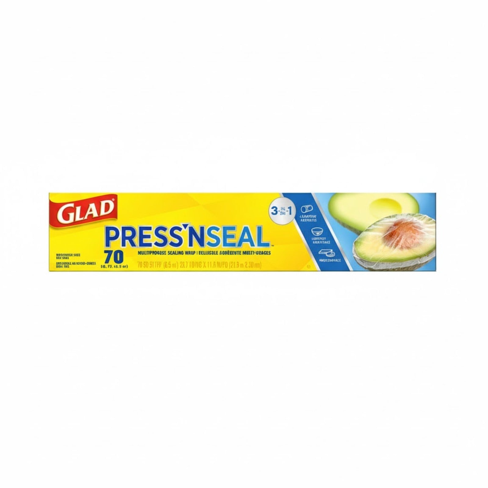 Glad Press N Seal Food Wrap 70 Square Foot 1pack