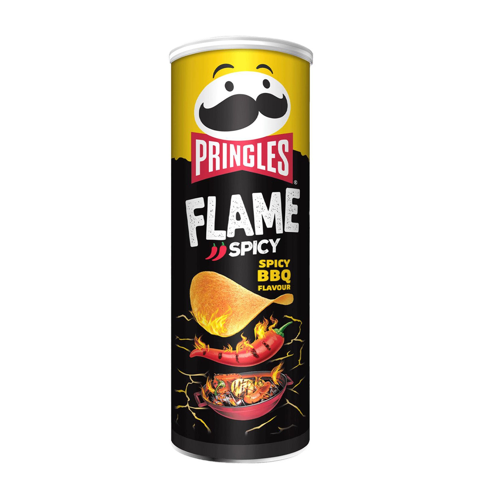 Pringles Flame Spicy Bbq (Belgium) 160g
