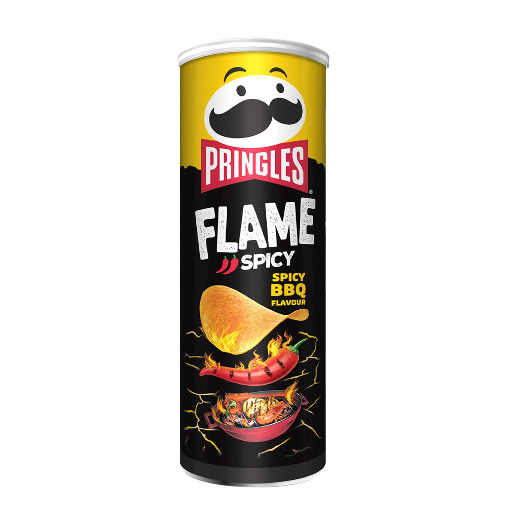 Pringles Flame Spicy Bbq (Belgium) 160g
