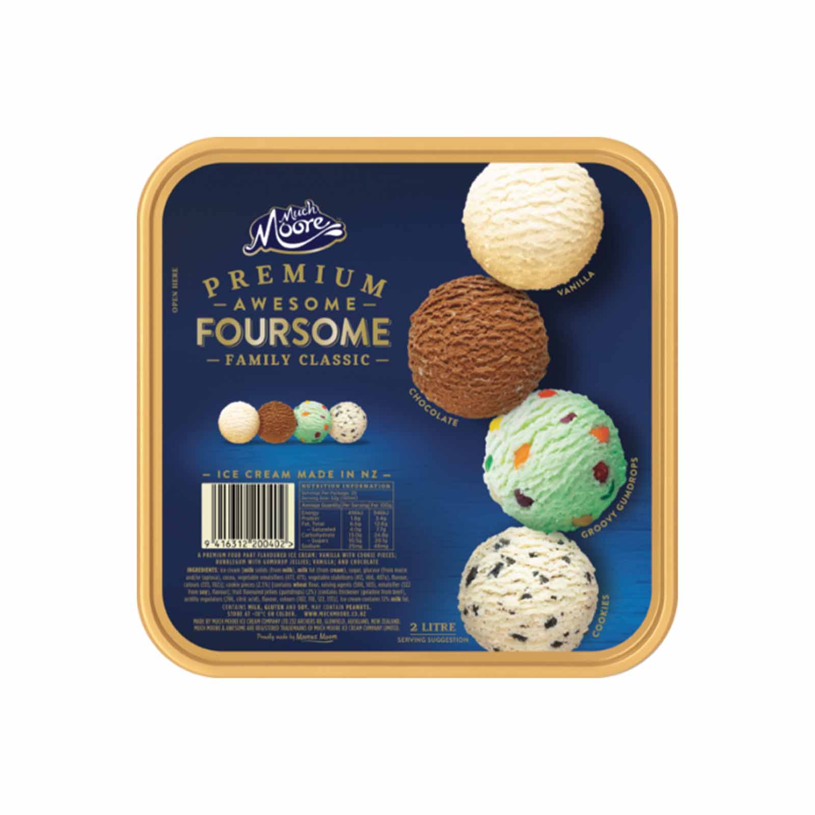 Much Moore Premium  Awesome Foursome Family Classic 2L