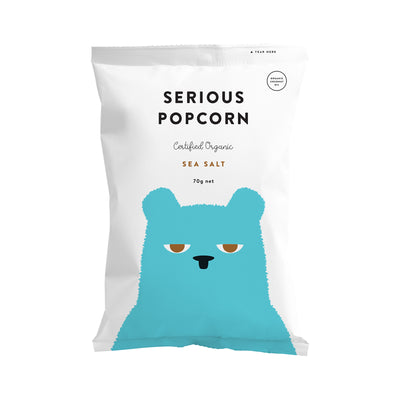 Serious Food Sea Salt Popcorn 70g