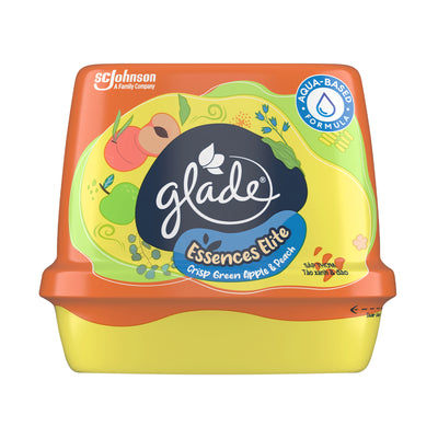Glade Premium Scented Gel Crisp Green and Peach 180g