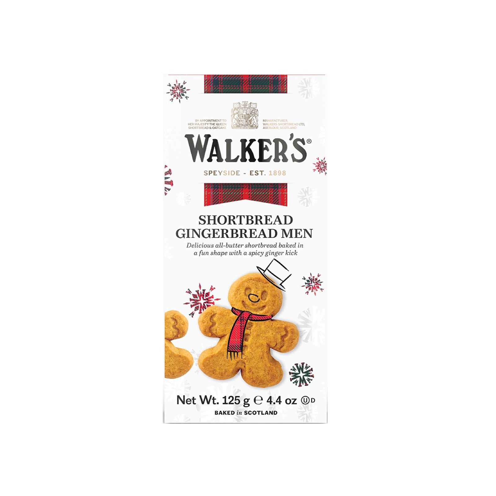 Walker's Gingerbread Man Box 125g