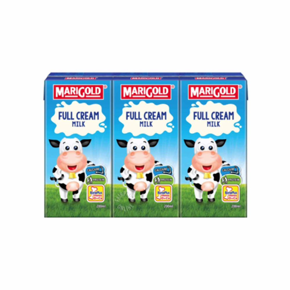Marigold UHT Full Cream 200ml x 3
