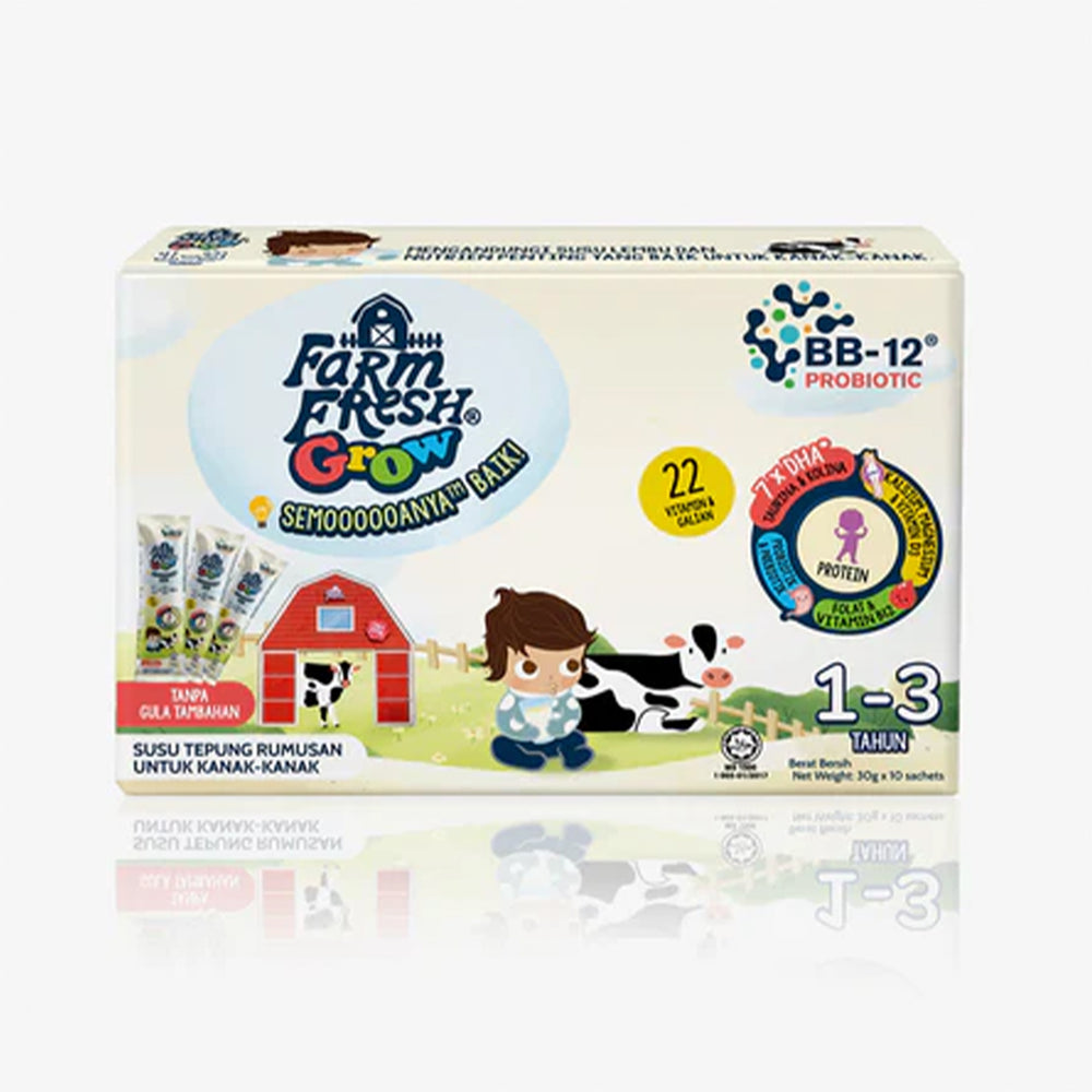 Farm Fresh Grow Powder 1-3 Years Old 30g x 10
