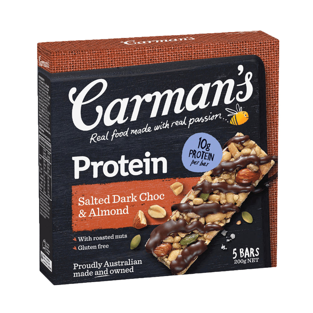 Carman's Salted Dark Chocolate and Almond Protein Bar 1pack