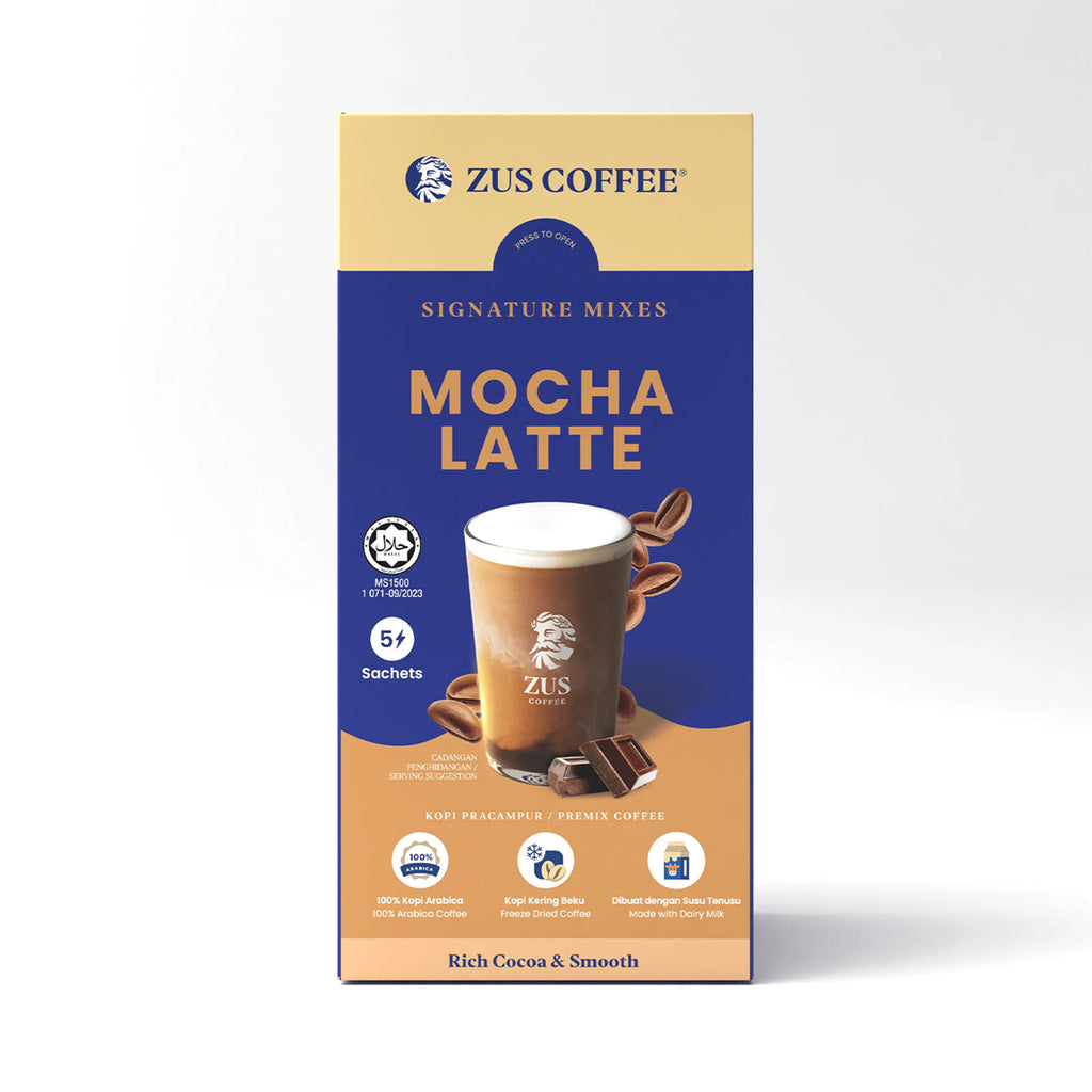 Zus Sign Mocha Latte Mixes Coffee 23g x 5