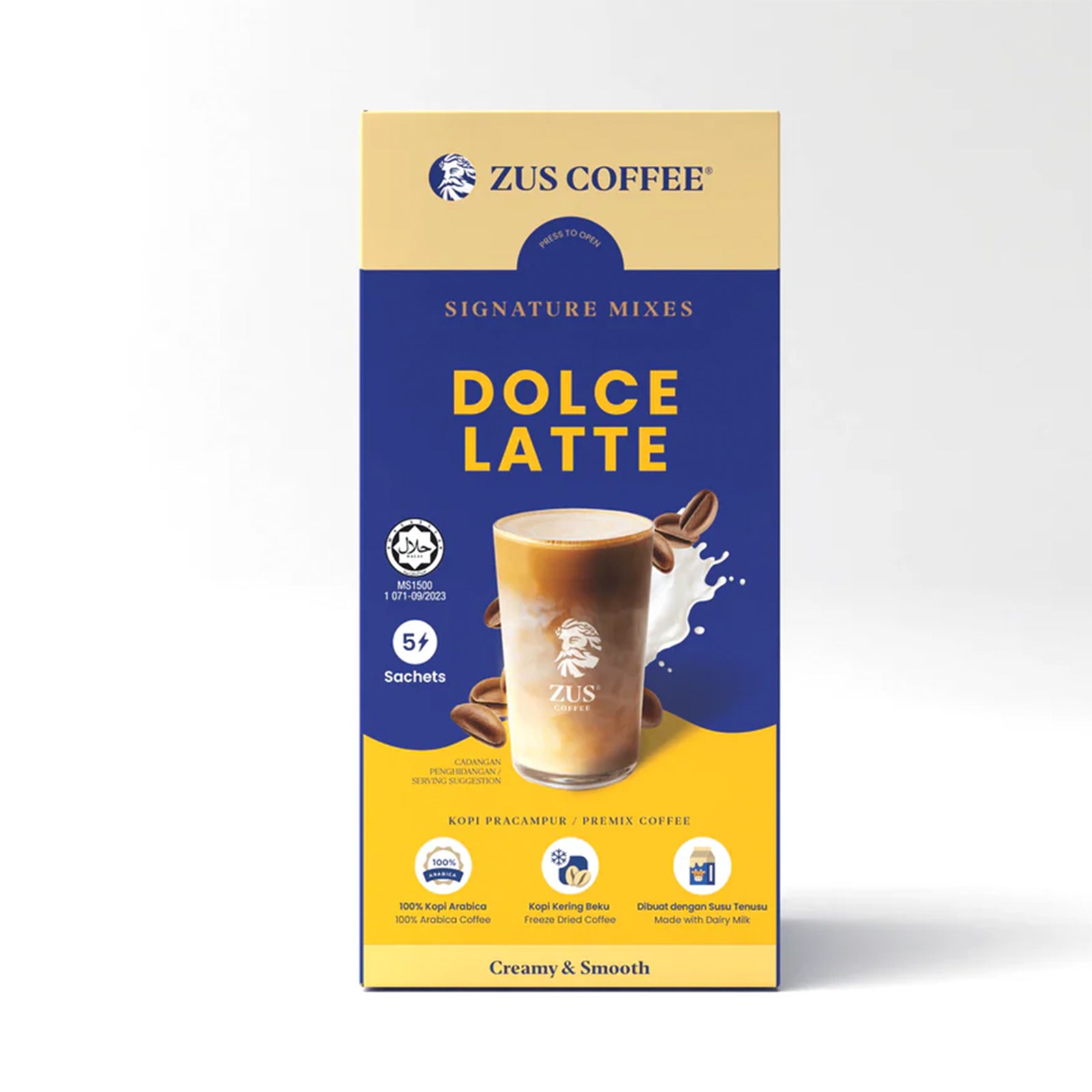 Zus Sign Dolce Latte Mixes Coffee 23g x 5
