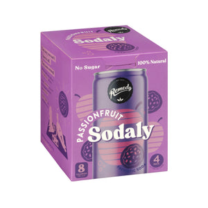Remedy Sodaly Prebiotic Soda Passionfruit 250ml
