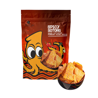 Pangkor Boy Spicy Dried Sotong (Cuttlefish) 50g