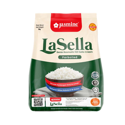 Jasmine Lasella Parboiled Basmathi Rice 5kg