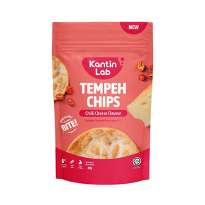 Kantin Lab Chili Cheese Flavoured Tempeh Chip 80g