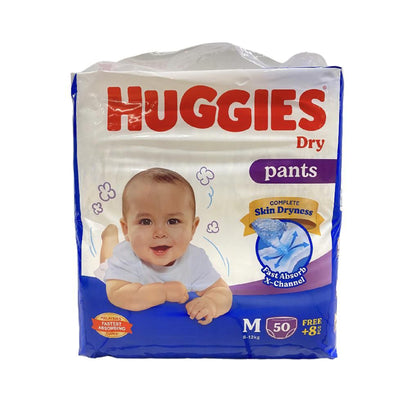 Huggies Dry Pants Super Jumbo Medium 50sheets