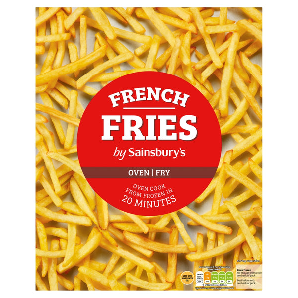 Sainsbury's Frozen French Fries 900g (highest price)