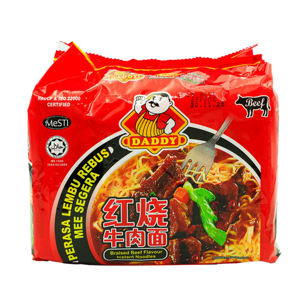 Daddy Mee Beef Noodles 90g x 5 (highest price)