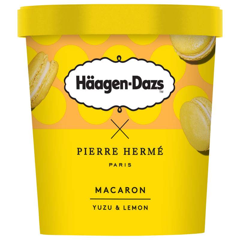 Haagen Dazs Macaron Yuzu Lemon 420ml