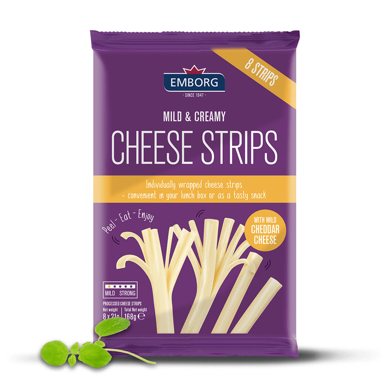 Emborg Cheese Strips 84g