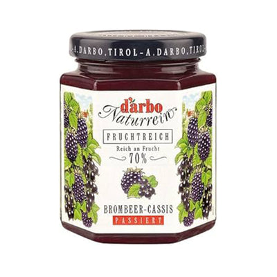 Darbo 70% Blackberry & Black Currant Jam 200g