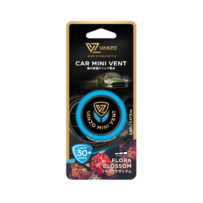 Vanzo Mini Vent Car Clip Perfume Floral Blossom 2.0ml