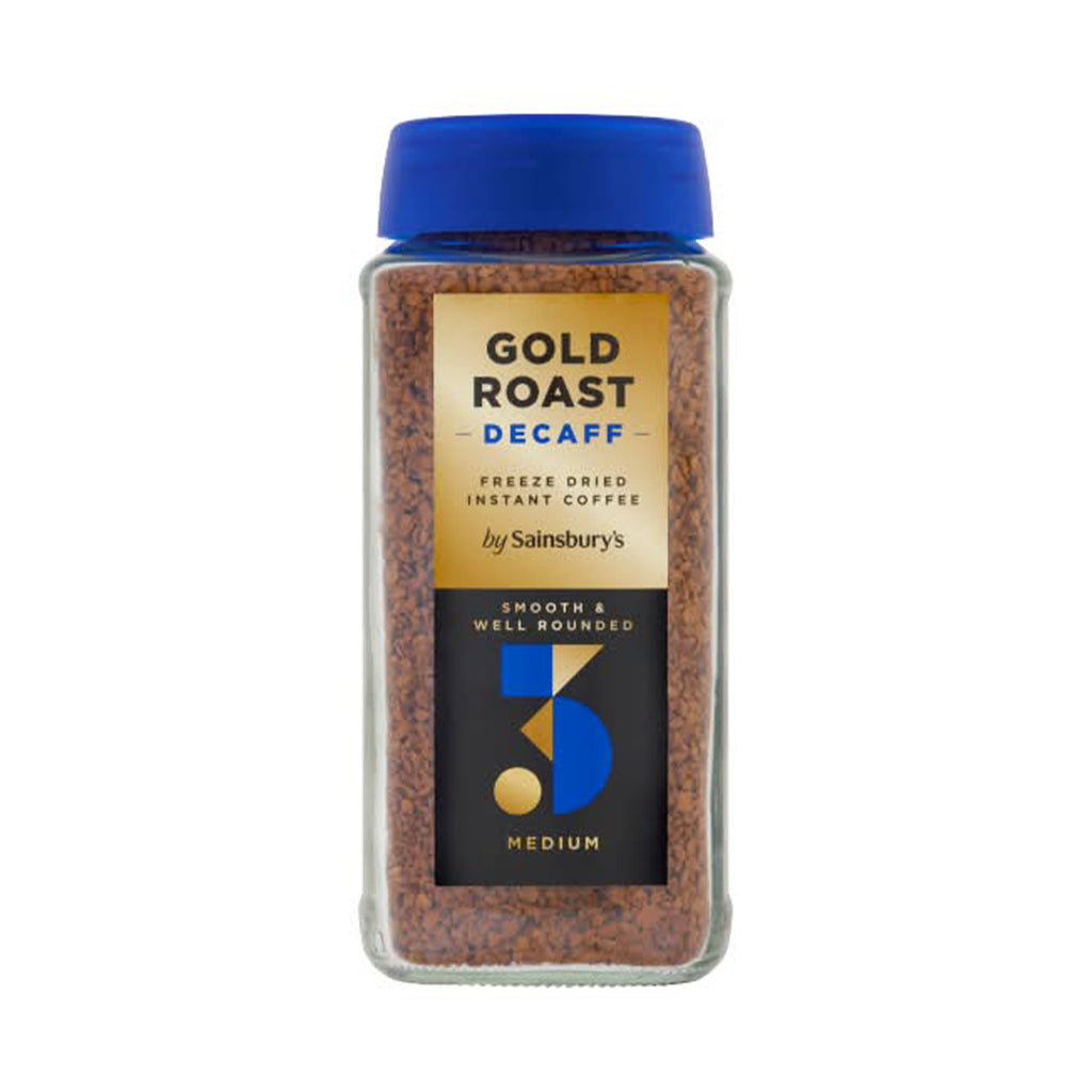 Sainsburys Gold Roast Decaf Instant Coffee 200g