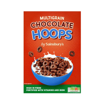 Sainsburys Js Choco Hoops 375g