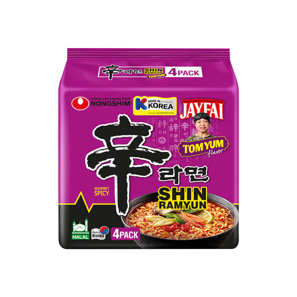 Nongshim Shin Ramyun Tom Yum (Korea) 123g x 4