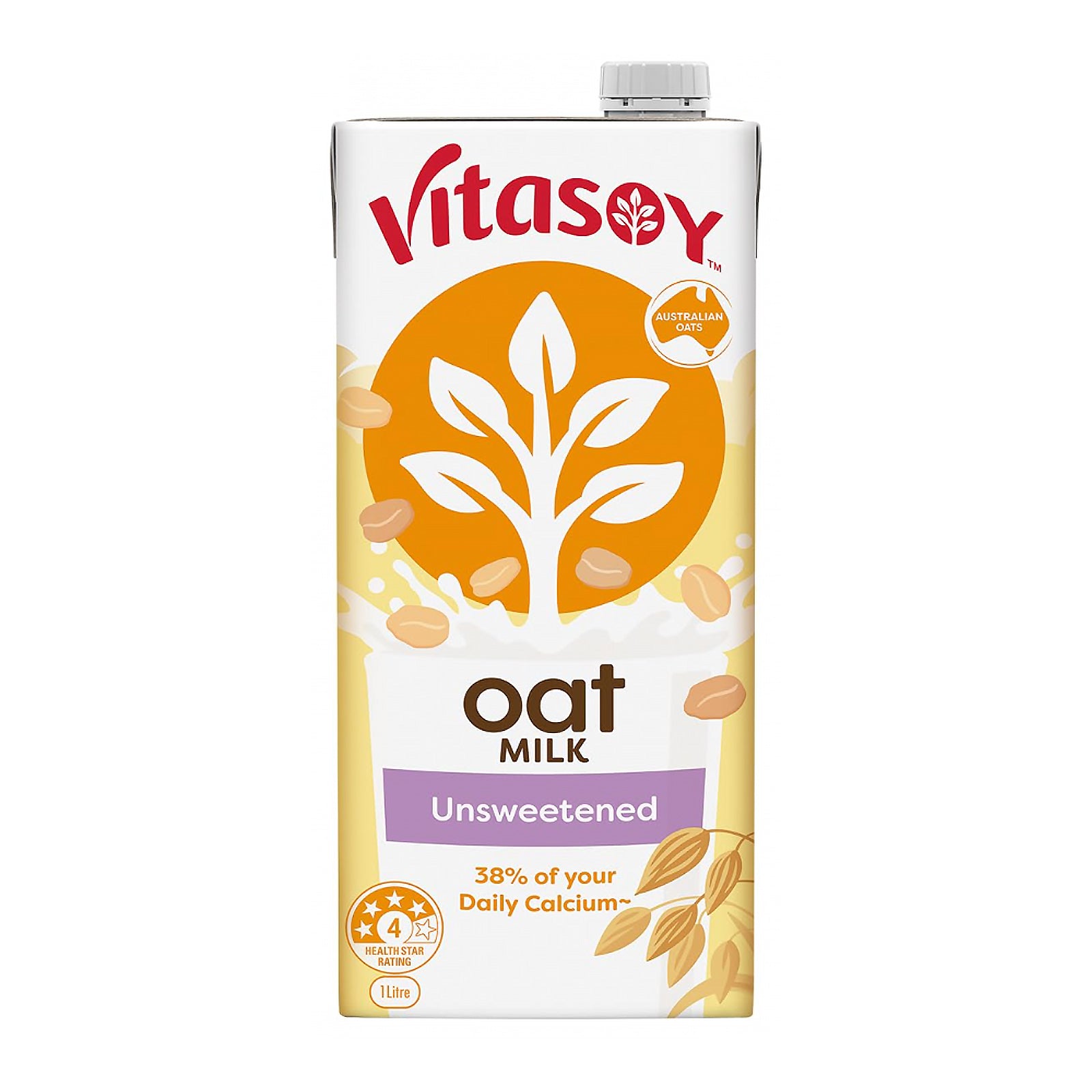 Vitasoy Unsweetened Oat Milk 1L