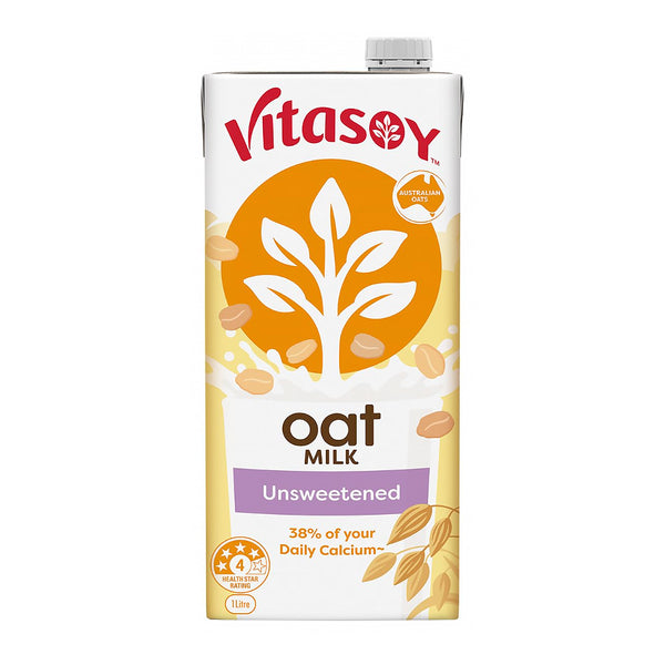 Vitasoy Unsweetened Oat Milk 1L (highest price)
