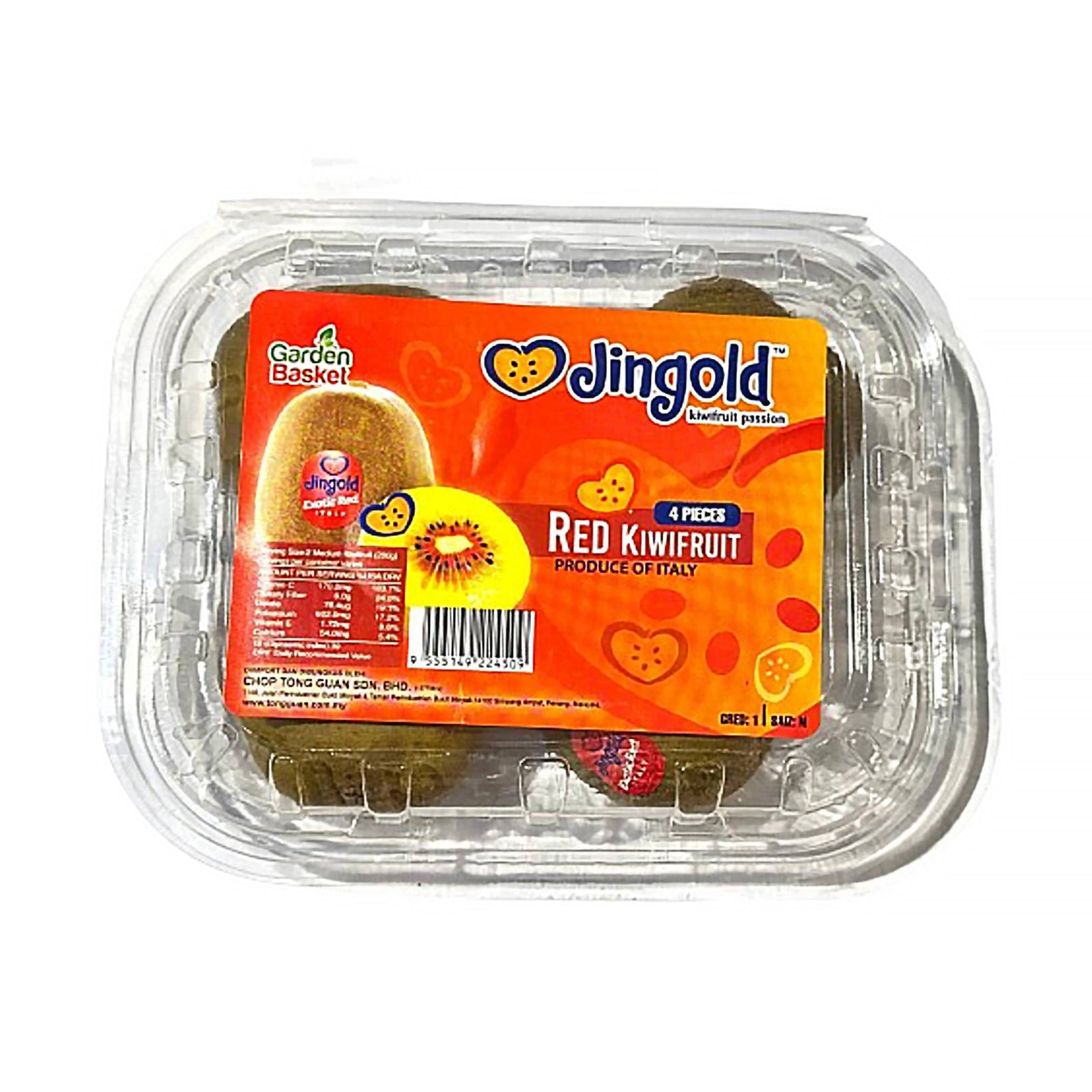 Jingold Red Kiwi (Italy) 4pcs/pack