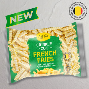 JS Food Crinkle Cut French Fries 1kg