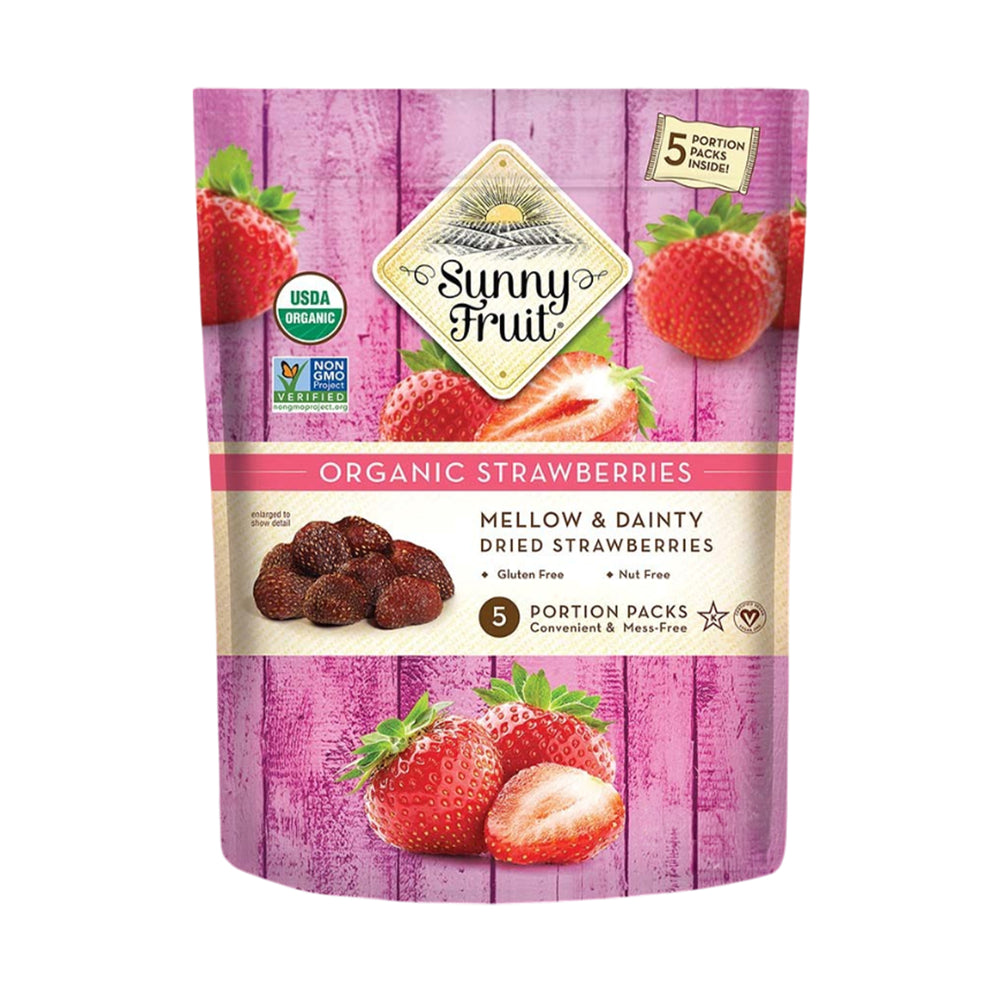 Country Farm Sunny Fruit Organic Dried Strawberries 20g x 5