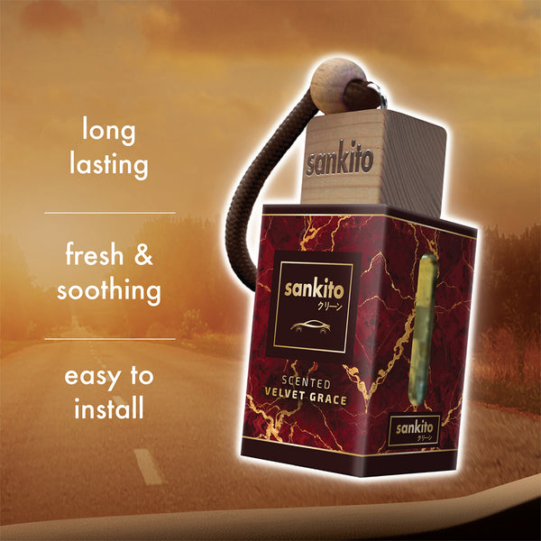 Sankito Car Hanging Perfume - Velvet Grace 6ml (highest price)