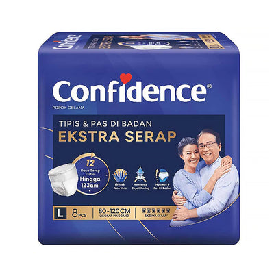 Confidence Absorb Pants Adult Diapers Large 8sheets